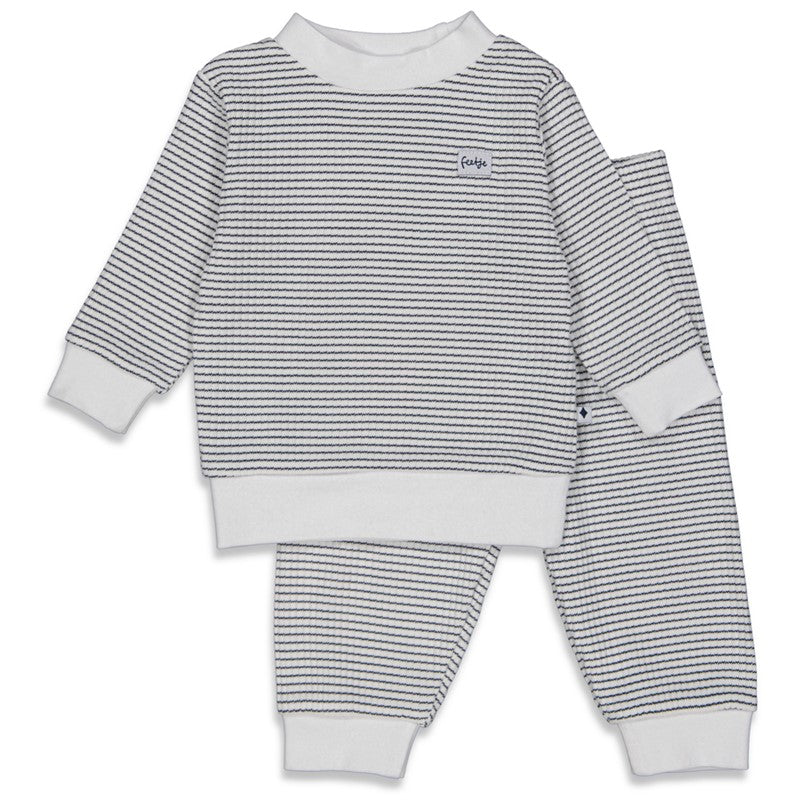 Feetje - Wafelpyjama - Marine