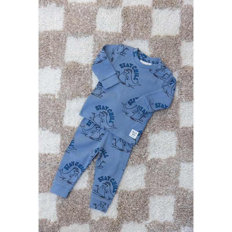 Feetje - Willy Walrus - Blauw