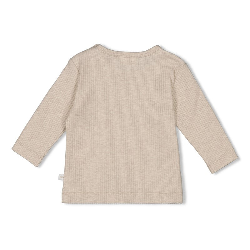 Feetje - Dear Autumn - Longsleve RIB - Taupe Melange