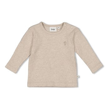 Feetje - Dear Autumn - Longsleve RIB - Taupe Melange
