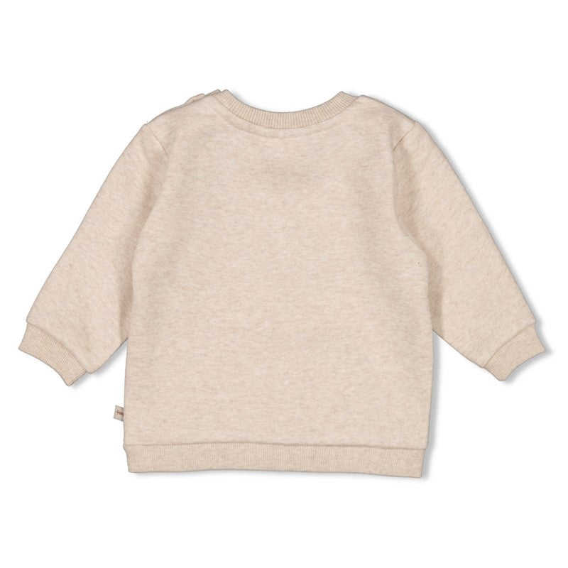 Feetje - Wild World - Sweater - Taupe Melange