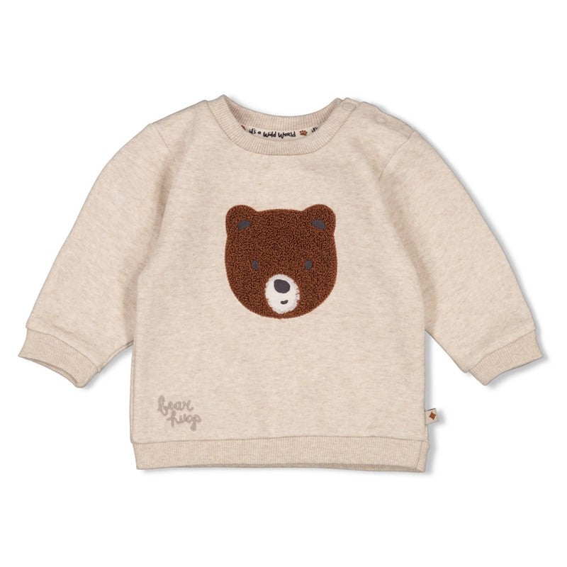 Feetje - Wild World - Sweater - Taupe Melange