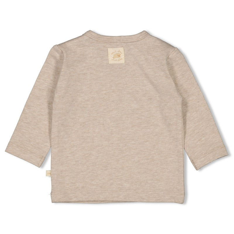 Feetje - Sleepy Sheepy -Longsleve - Taupe Melange