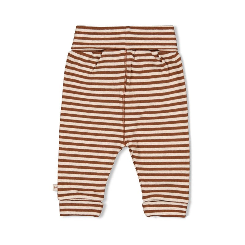 Feetje - Wild World - Broek streep - Bruin