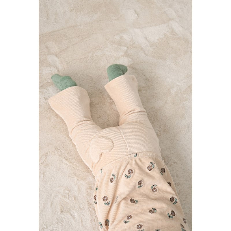 Feetje Lucky Bloombird - Velvet Flared Broek Offwhite