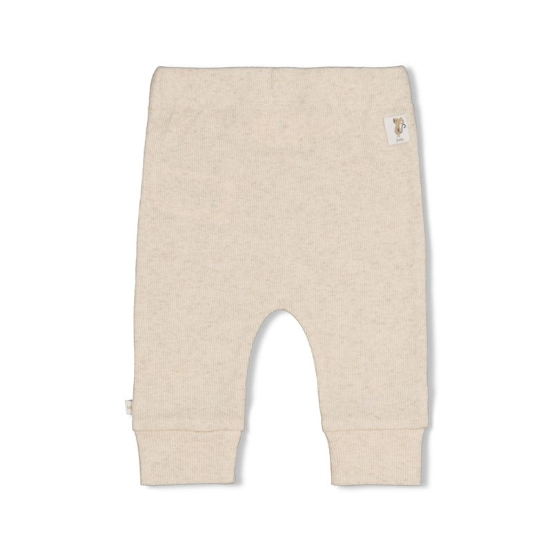 Feetje Over the Moon for You - Broek rib Offwhite Melange