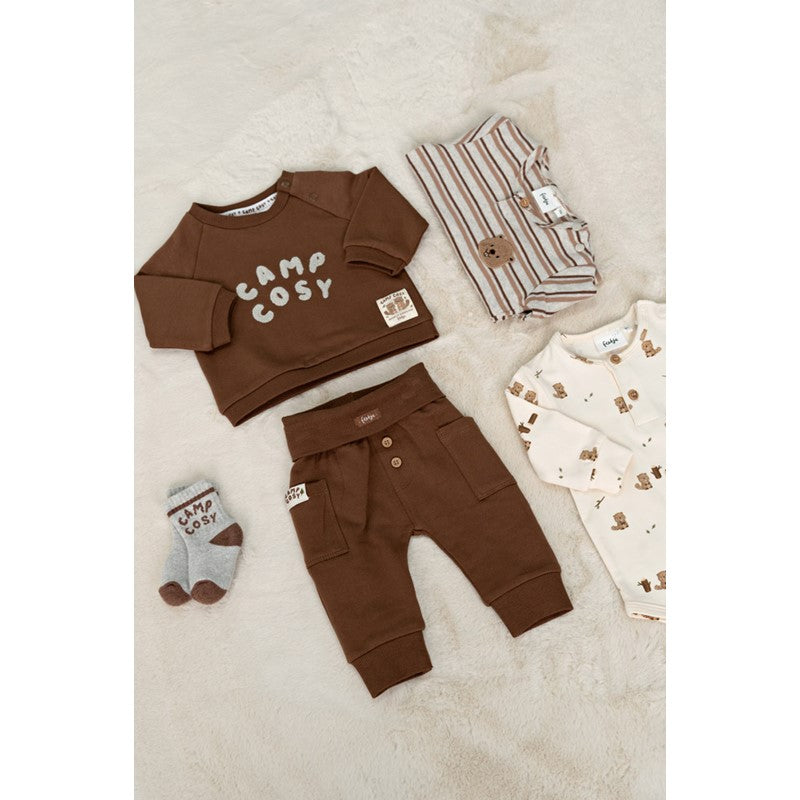 Feetje Tiny Timber Tales - Broek Bruin