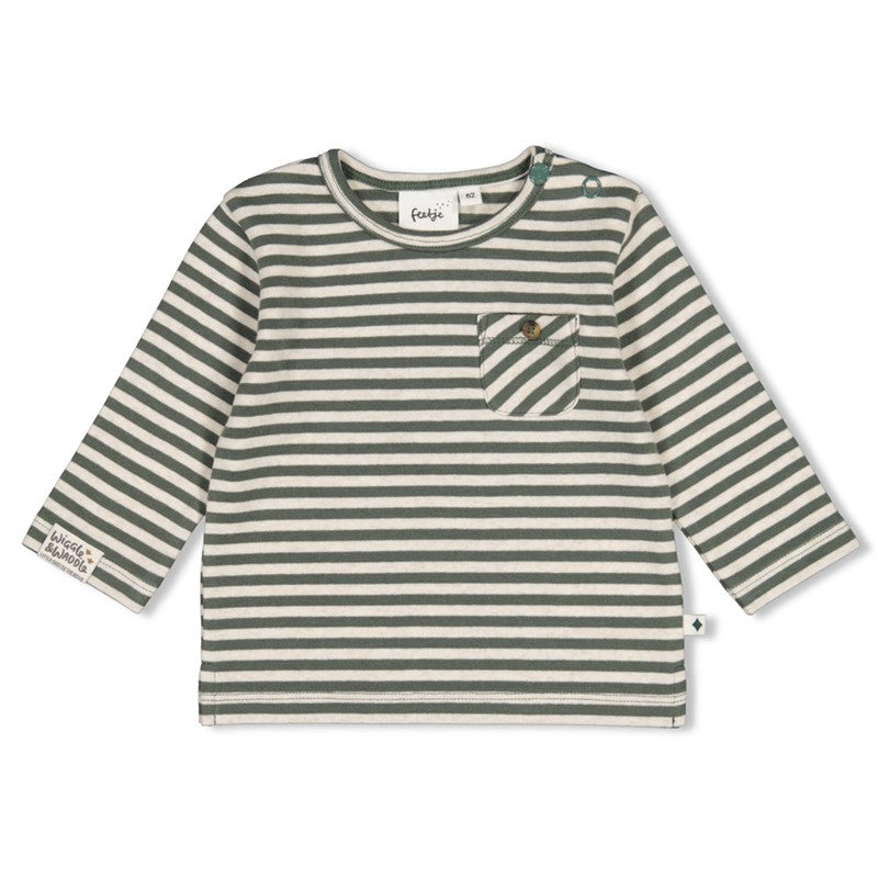 Feetje Wiggle and Waddle - Longsleeve groen