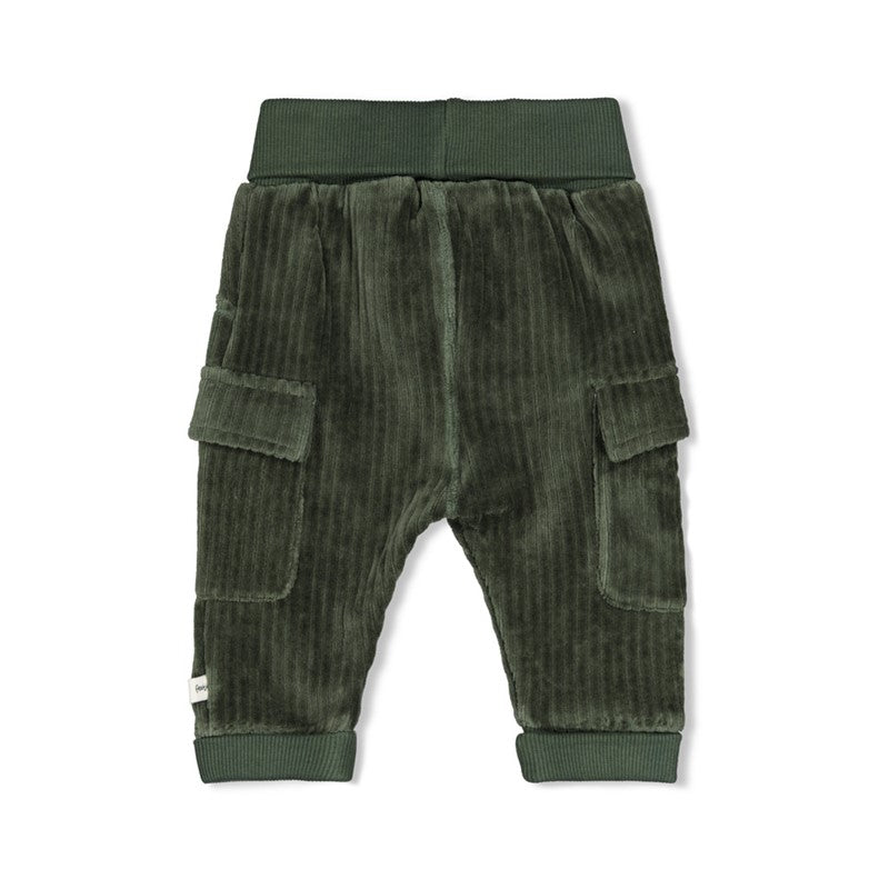 Feetje Wiggle and Waddle - Broek Velvet Groen