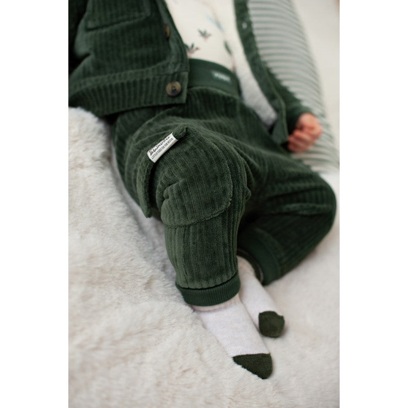 Feetje Wiggle and Waddle - Broek Velvet Groen