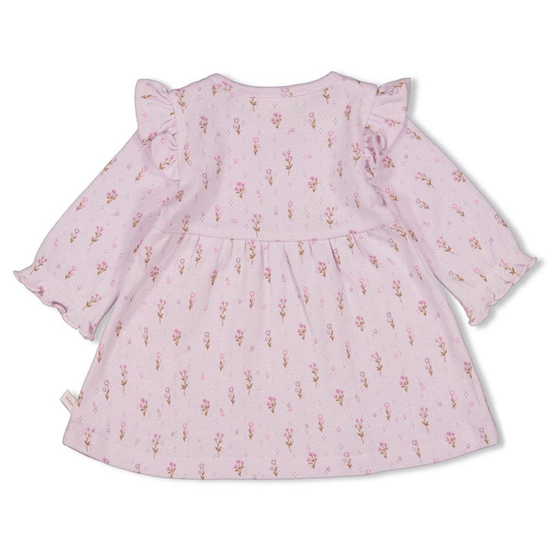 Feetje - Jurk pointelle rib AOP