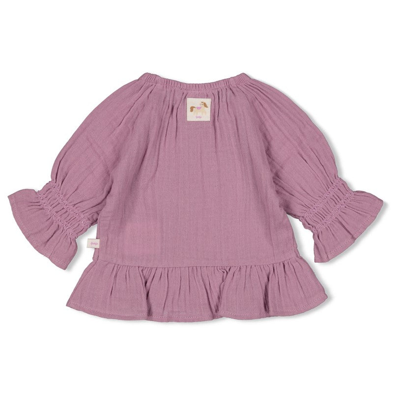 Feetje - Longsleeve ruches mousseline