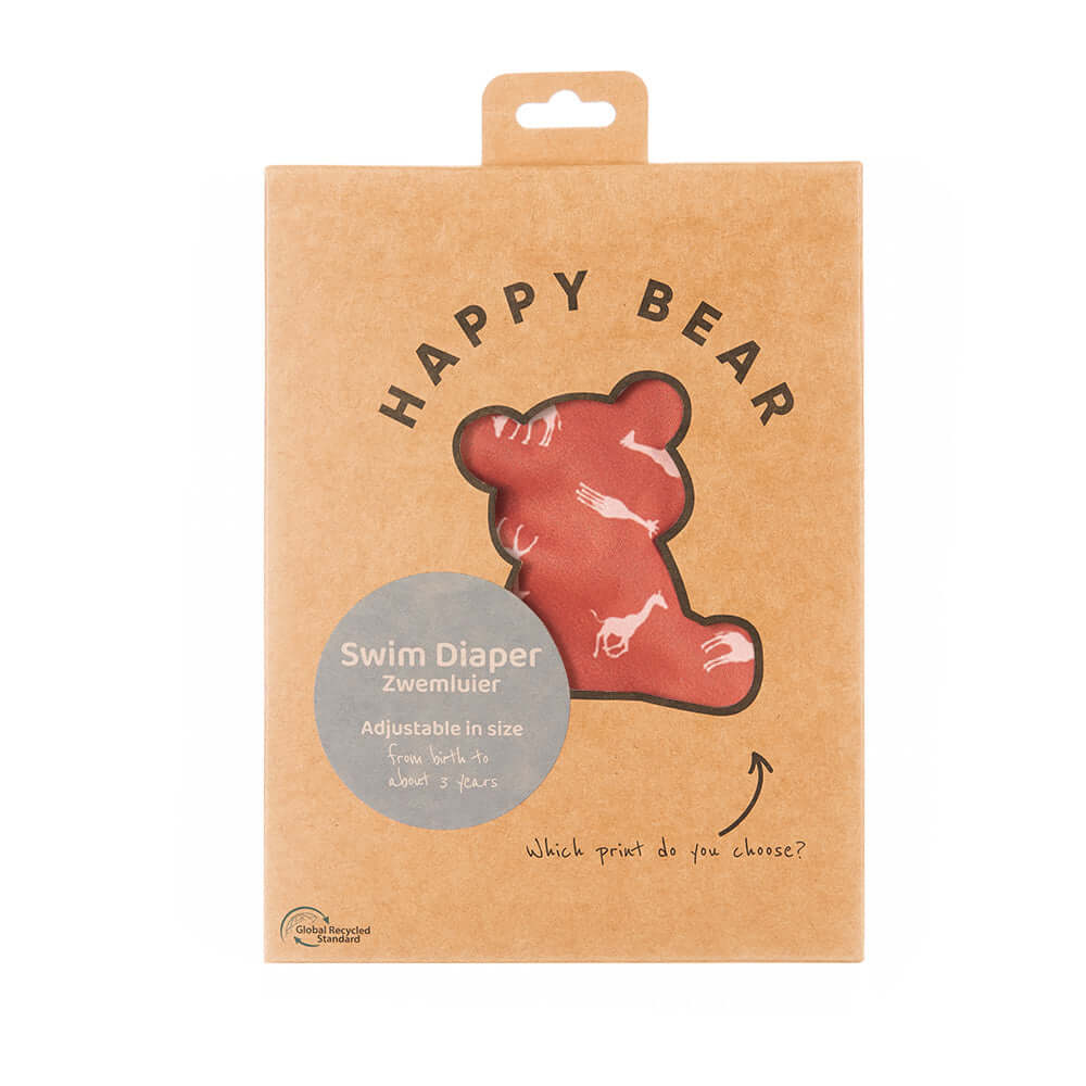 HappyBear Wasbare Zwemluier Savanna