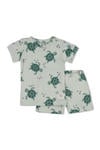 Feetje shortama Timmy Turtle mintgroen