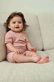 Feetje Wafel shortama mauve