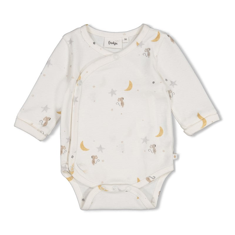 Feetje Over the Moon for You - Offwhite Romper