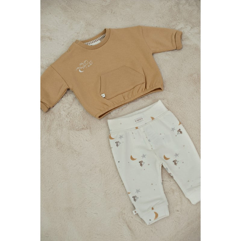Feetje Over the Moon for You - Broek Offwhite